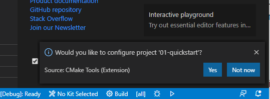 C Project IDE Confirmation